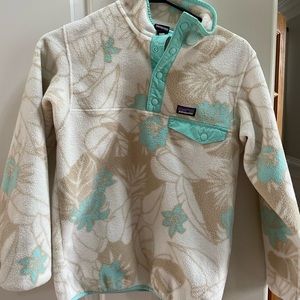 Girls Patagonia Synchilla 3/4 Snap Fleece